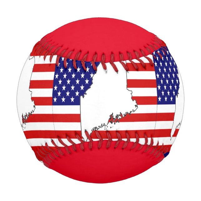 PELOTA DE BÉISBOL MAINE (Anverso)