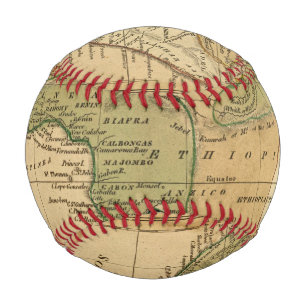 Pelota De Béisbol Mapa de África de Worcester