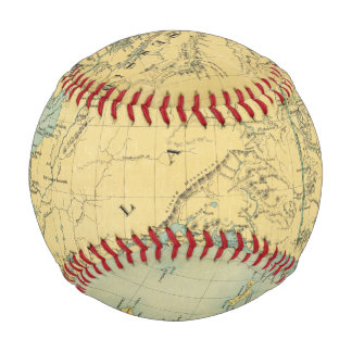 Pelota De Béisbol Mapa De Alaska