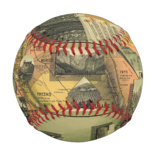 Pelota De Béisbol Mapa de California