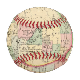 Pelota De Béisbol Mapa de Minnesota por Mitchell