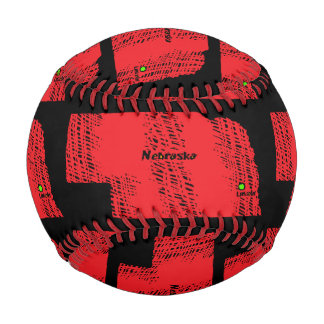 PELOTA DE BÉISBOL MAPA DE NEBRASKA