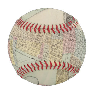 Pelota De Béisbol Mapa de Winona, Minnesota