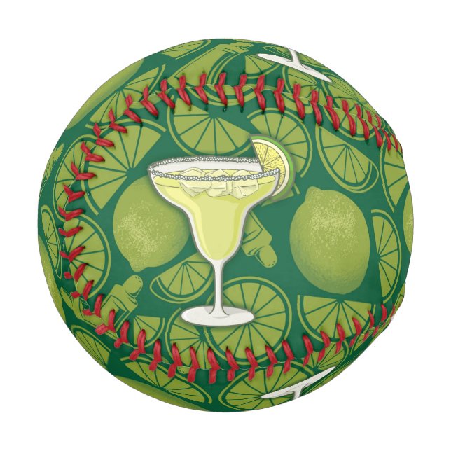 Pelota De Béisbol Margarita (Anverso izquierdo)