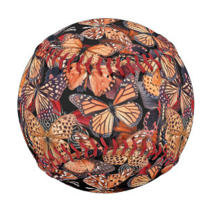 Pelota De Béisbol Mariposas