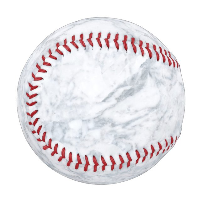 Pelota De Béisbol Mármol blanco (Anverso izquierdo)