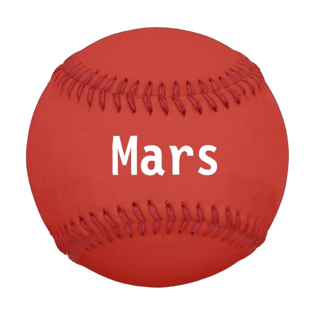 Pelota De Béisbol Marte Baseball (Anverso)