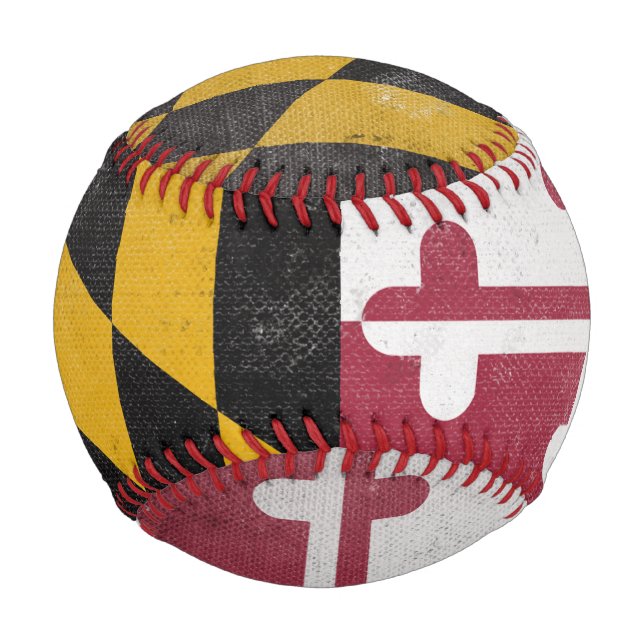 Pelota De Béisbol Maryland (Anverso)