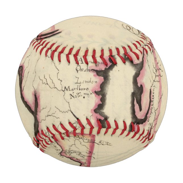 Pelota De Béisbol Maryland 3 (Anverso)