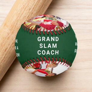 Pelota De Béisbol Mejor Coach Ever Photo Green