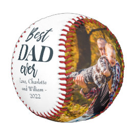 Pelota De Béisbol Mejor DAD de la historia del béisbol del Día del P