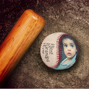 Pelota De Béisbol Mejor foto del abuelo