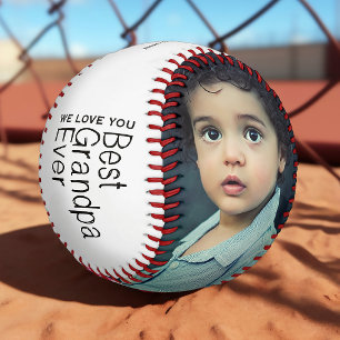 Pelota De Béisbol Mejor foto del abuelo