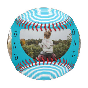 Pelota De Béisbol Mejor foto personalizada de papá 3