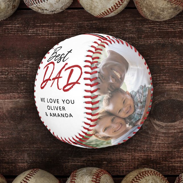 Pelota De Béisbol Mejor guión moderno foto del día del padre (Subido por el creador)
