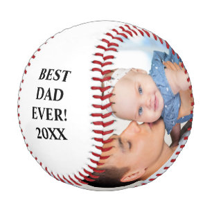 Pelota De Béisbol Mejor Papá Nunca 2 Foto Qué