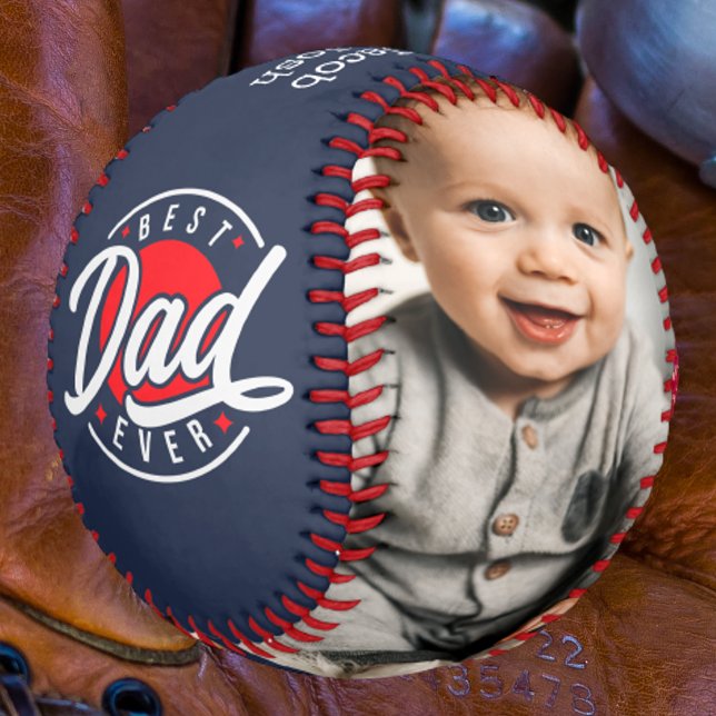 Pelota De Béisbol Mejor Papa Personalizado de la historia del béisbo (Subido por el creador)