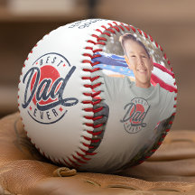 Mejor Papá Personalizado Foto Béisbol