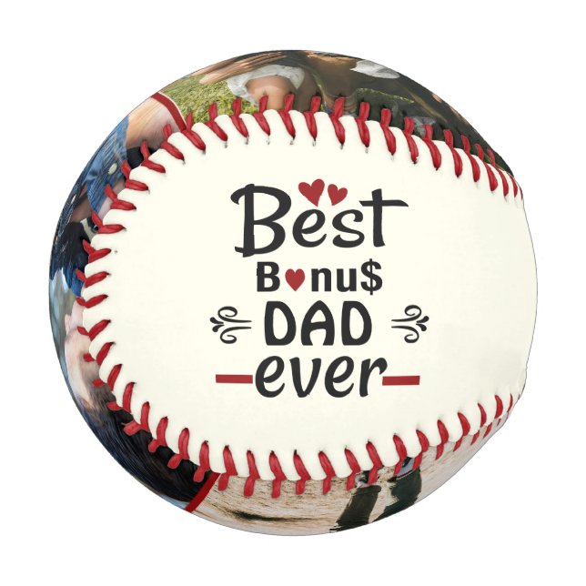 Pelota De Béisbol Mejor regalo para padre de béisbol (Reverso derecho)