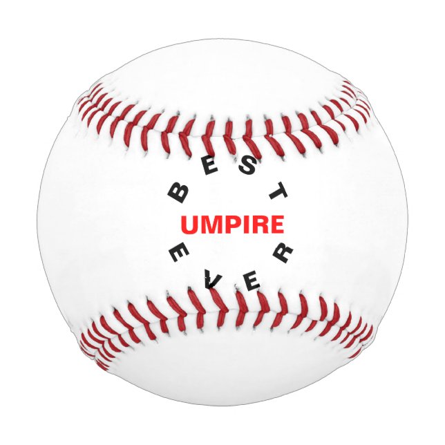 Pelota De Béisbol Mejor UMPIRE (Anverso)
