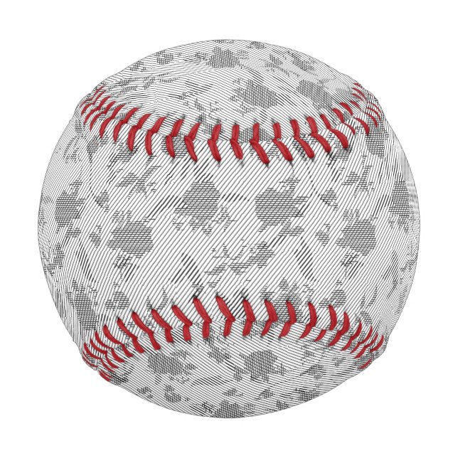 Pelota De Béisbol mesh Design Fifty (Anverso)