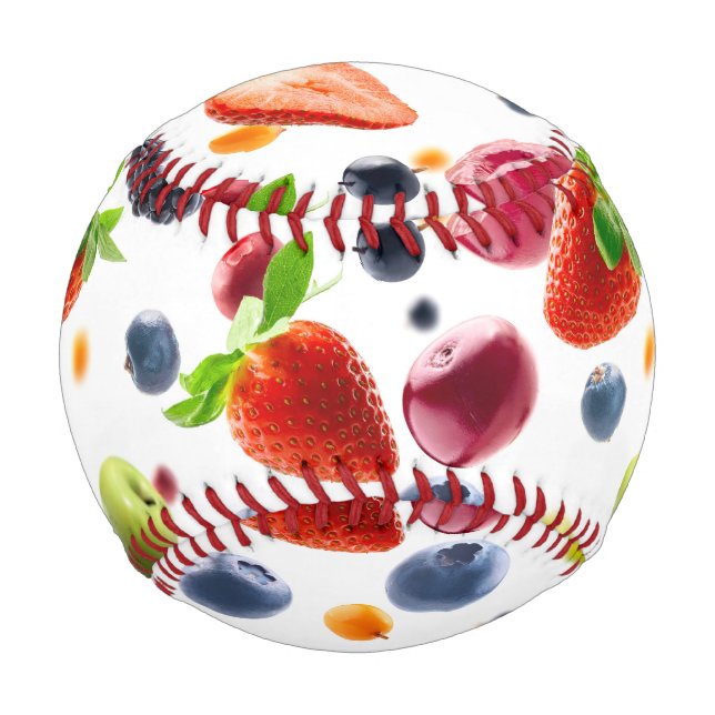 Pelota De Béisbol Mezcla de frutas (Anverso)