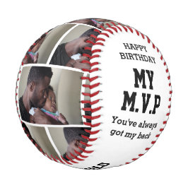 Pelota De Béisbol Mi foto personalizada de MVP