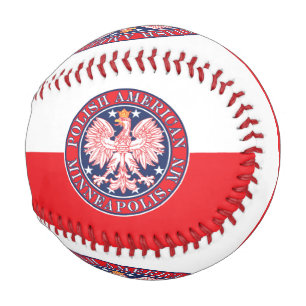 Pelota De Béisbol Minneapolis Minnesota Águila Polaca