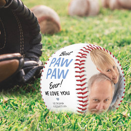 Pelota De Béisbol ¡Moderno collage de 2 fotos, el mejor Pawpaw de to