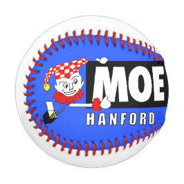 PELOTA DE BÉISBOL MOE'S TOY SHOP.  HANFORD, CALIFORNIA.