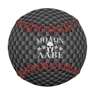 Pelota De Béisbol Molon Labe Guerrero Espartano Casco 5 estrellas Ca