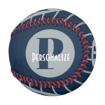 Monograma Nombre personalizado Béisbol personaliza