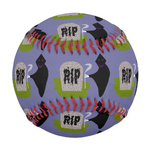 Pelota De Béisbol Muerte en el cementerio Halloween Béisbol