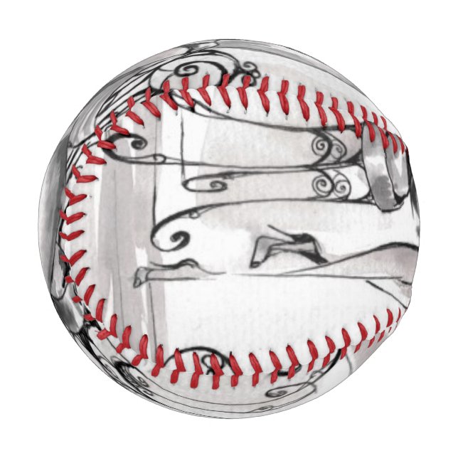 Pelota De Béisbol Mujer (Reverso derecho)