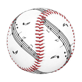 Pelota De Béisbol Música Climactic G Clef