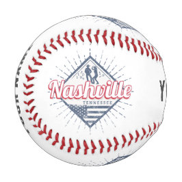 Pelota De Béisbol Nashville City Tennessee Estados Unidos