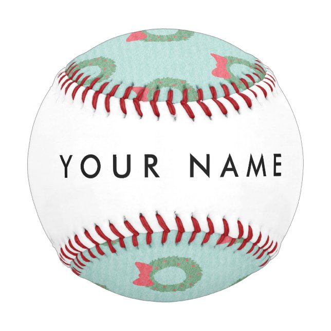 Pelota De Béisbol Navidades de moda Modelo de corona (Anverso)