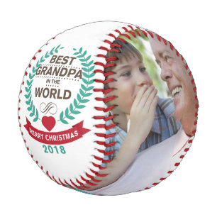 Pelota De Béisbol Navidades Foto Mejor Abuelo De Béisbol En El Mundo
