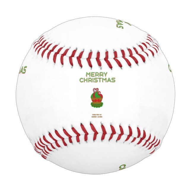 Pelota De Béisbol Navidades quequito béisbol (Anverso)