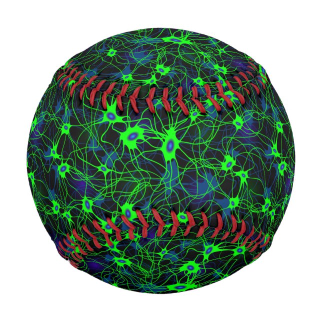 Pelota De Béisbol Neuron City Baseball (Anverso)