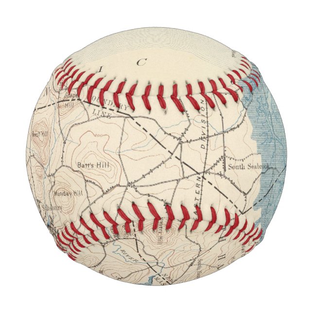 Pelota De Béisbol Newburyport, Massachusetts (Anverso)