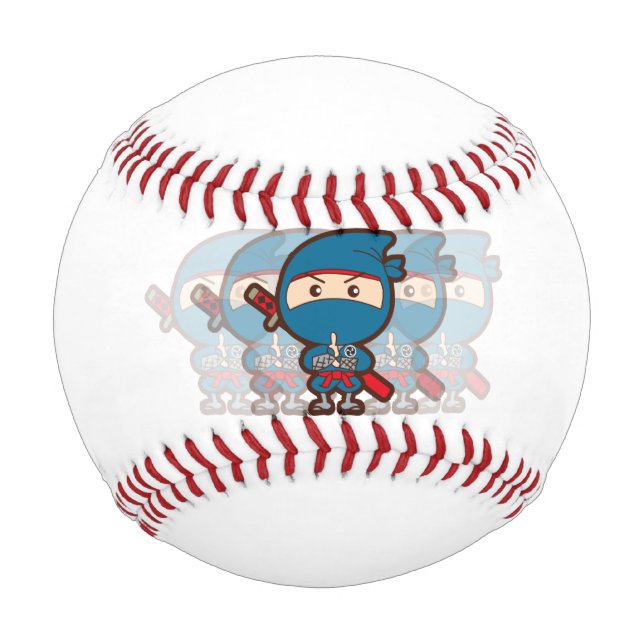 Pelota De Béisbol Ninja Boy (Anverso)