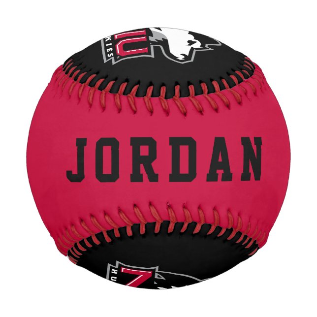 Pelota De Béisbol NIU Huskies (Reverso)
