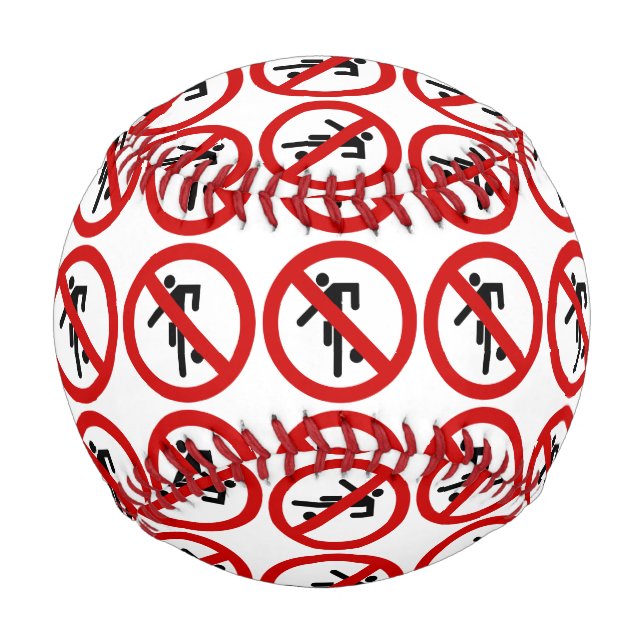 Pelota De Béisbol NO Ball Games ⚠ Thai Park Rótulo ⚠ (Anverso)