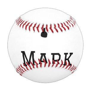 Pelota De Béisbol nombre de equipo agregar nombre de jugador fecha d