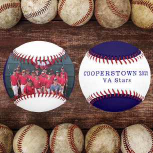 Pelota De Béisbol Nombre del año del equipo de béisbol Cooperstown N