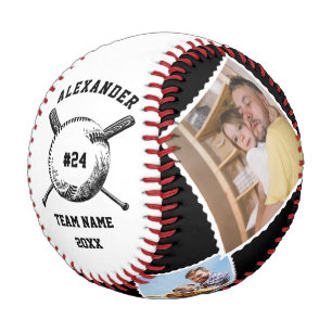 Pelota De Béisbol Nombre del jugador personalizado, número de jugado