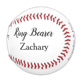 Pelota De Béisbol Nombre personalizado del portador de anillo
