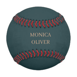 Pelota De Béisbol Nombre personalizado minimalista moderno profesion