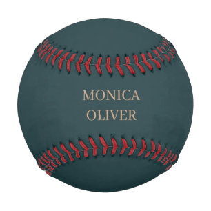 Pelota De Béisbol Nombre personalizado minimalista moderno profesion